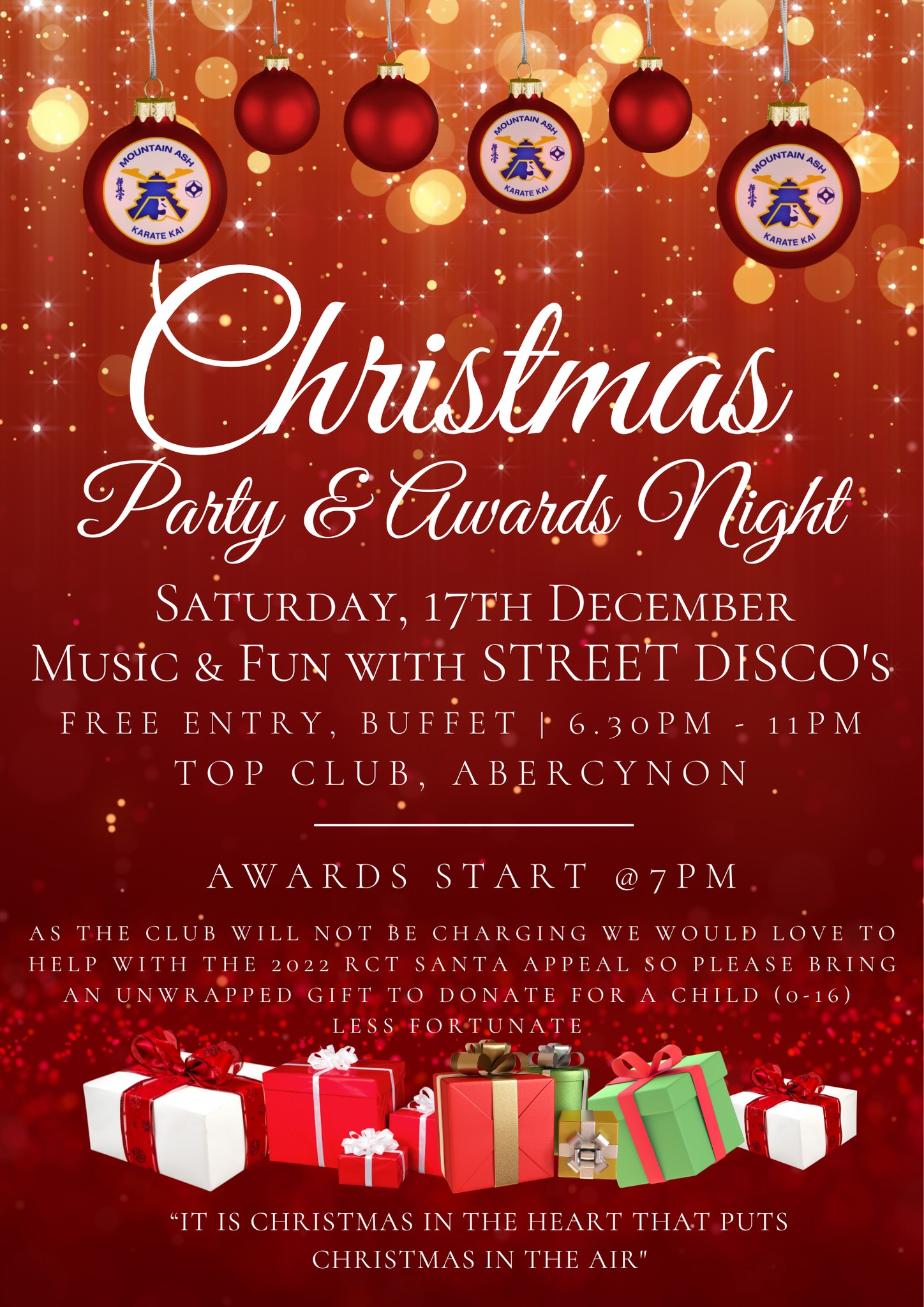 BKK Mountain Ash Christmas Party 2022